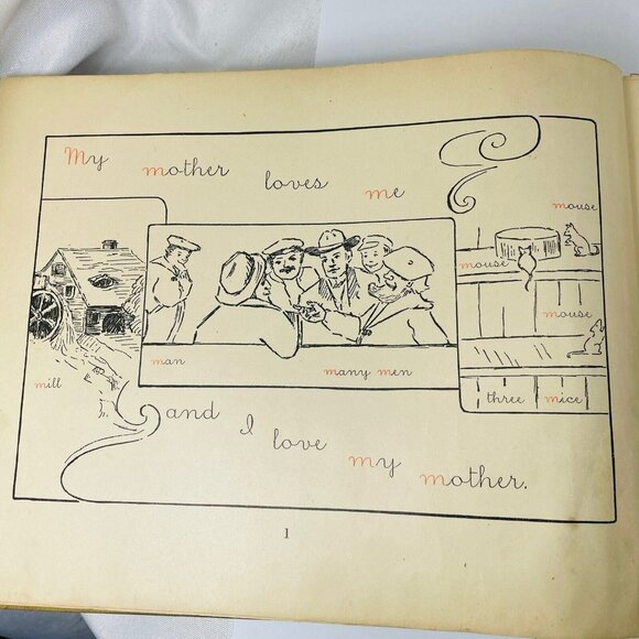 Laura’s Series 1902 A Primer Hailmann Birchard Reading Writing With Cursive Book - Picture 12 of 16